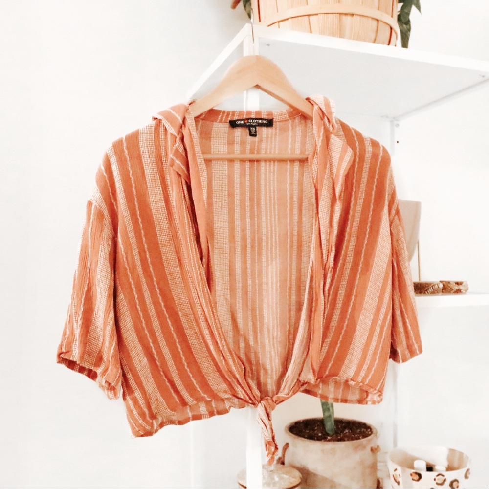 Striped top!